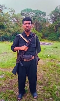 PTI : In this image received on Nov. 18, 2025, Top Naxalite commander Madvi Hidma, who had masterminded several attacks over the last two decades, was killed in an encounter in neighbouring Andhra Pradesh on Tuesday.