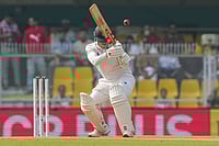 India Vs South Africa, 2nd Test Day 2: See Best Photos From Guwahati's Barsapara Cricket Stadium | Photo: PTI/Shahbaz Khan : South Africa's Kyle Verreynne ducks the ball during the day two of the second Test cricket match of a series between India and South Africa, at ACA Stadium in Guwahati.