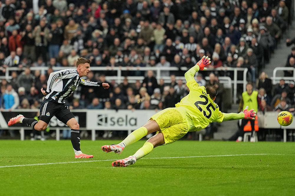 English Premier League Soccer Match: Newcastle United vs Manchester City