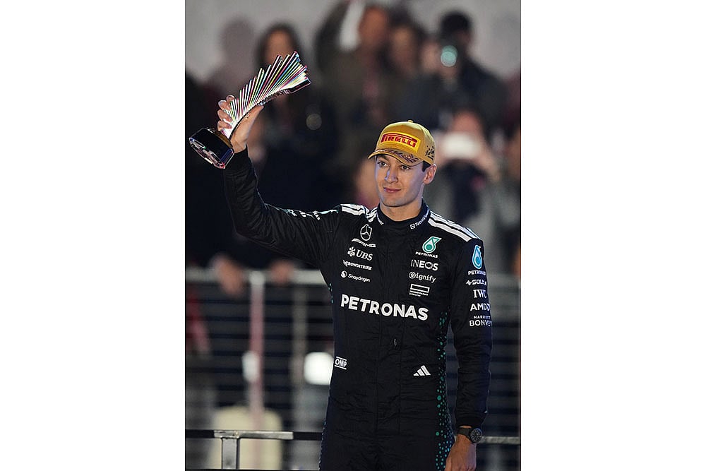 Mercedes driver George Russell