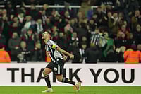 Newcastle United 2-1 Manchester City, English Premier League 2025-26: Magpies Edge Cityzens In Wasteful Thriller | Photo: AP/Jon Super : Newcastle's Bruno Guimaraes reacts after a Premier League soccer match between Newcastle United and Manchester City in Newcastle, England.