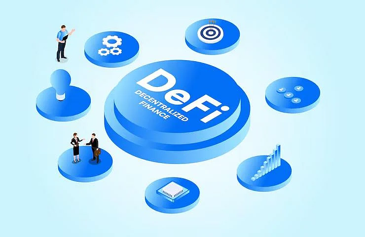 DeFi ecosystem illustration