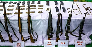A. Suresh Kumar/PTI : 10 Naxalites Surrender as MP Declares Two Districts Naxal-Free