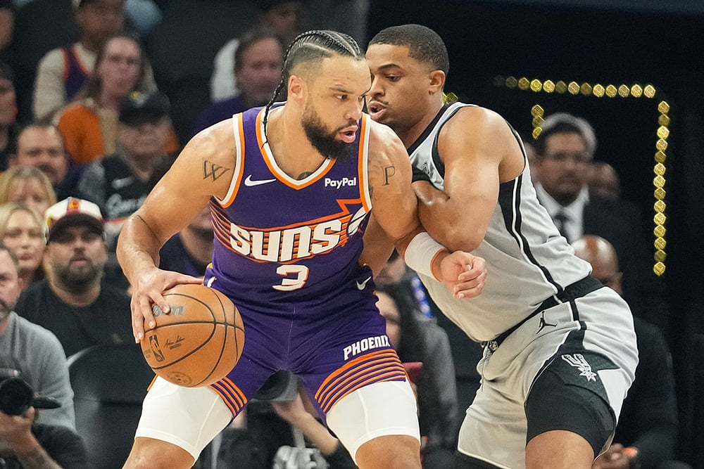 NBA Basketball: Phoenix Suns vs San Antonio Spurs