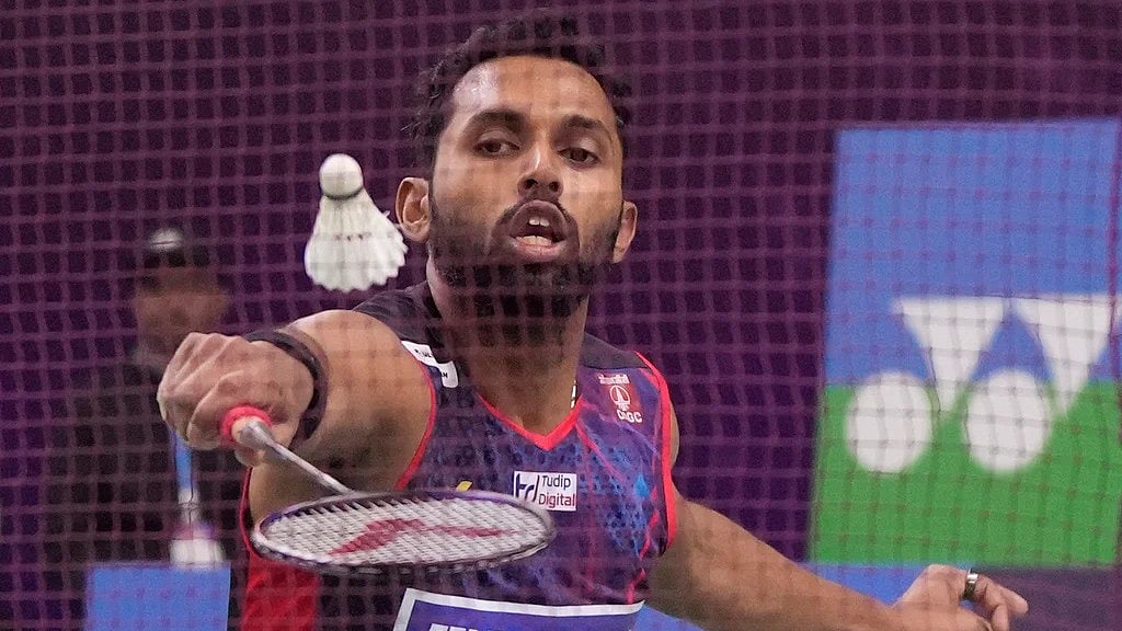 HS Prannoy will aim to end the 2025 season on a high. - File/AP