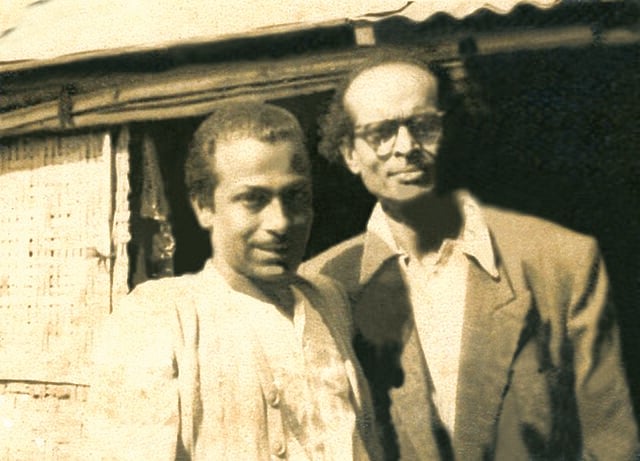 Hemanga Biswas with Salil Chowdhury