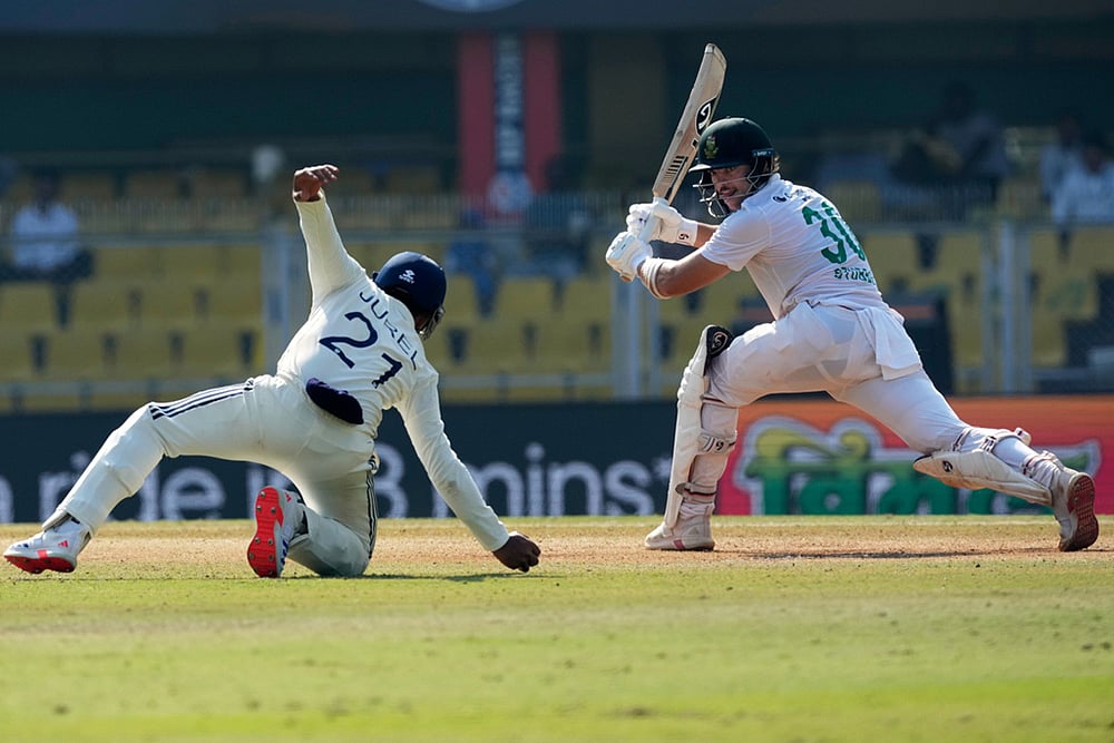 India Vs South Africa 2nd Test Day 4 photos-Tristan Stubbs