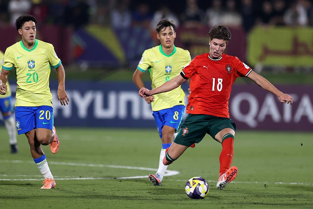 Portugal vs Brazil FIFA U-17 World Cup Semifinal-Bernardo Lima