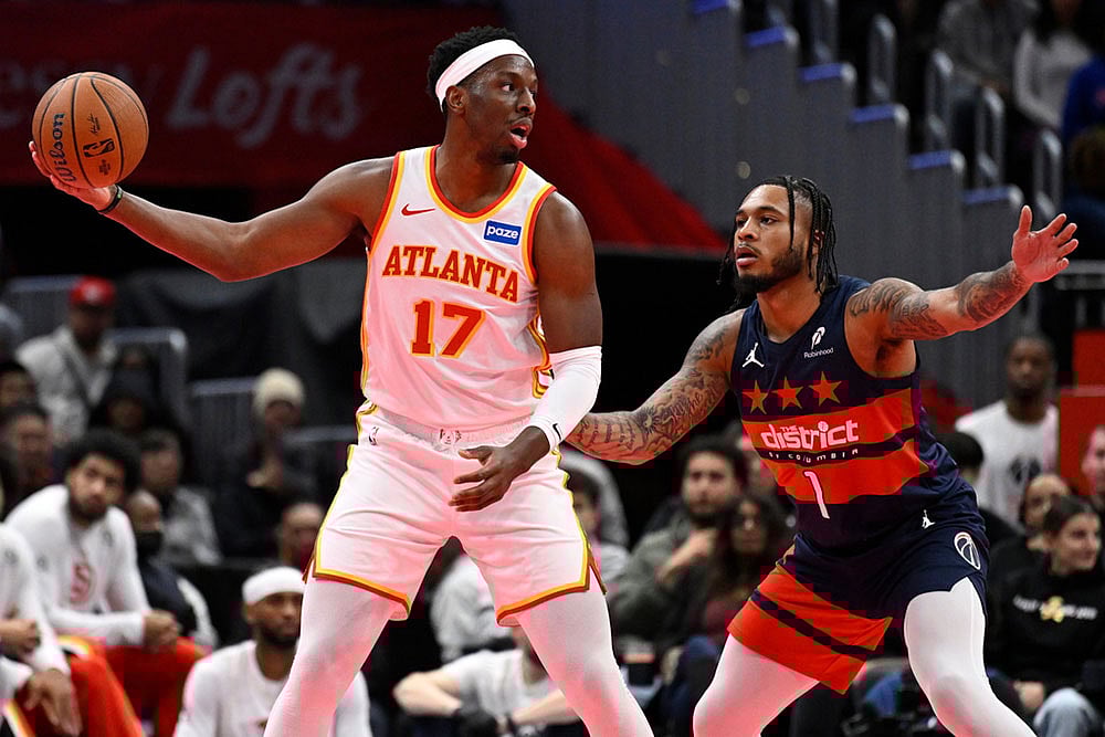 NBA Basketball Game: Atlanta Hawks vs Washington Wizards
