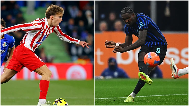 Atletico Madrid vs Inter Milan Live Score, UEFA Champions League 2025-26 Matchday 5. - | Photo: X/atletienglish/Inter_en