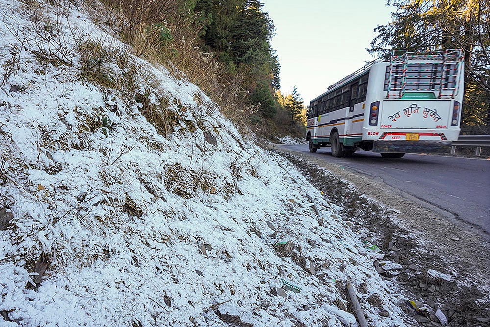 Weather: Winter day in Shimla