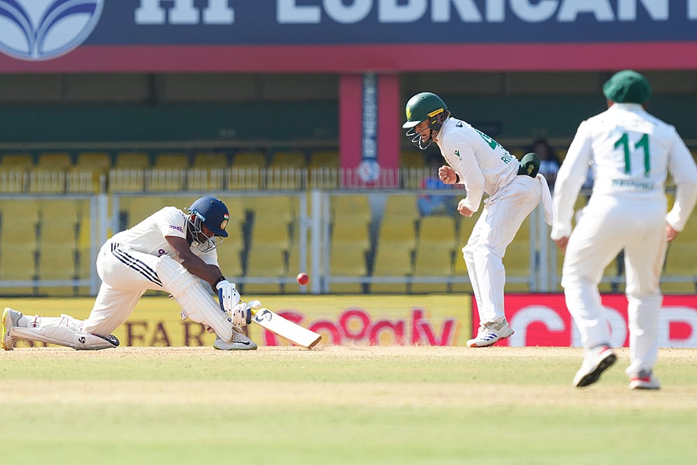 IND vs SA 2nd test day 5 photos from Guwahati-Sai Sudharsan