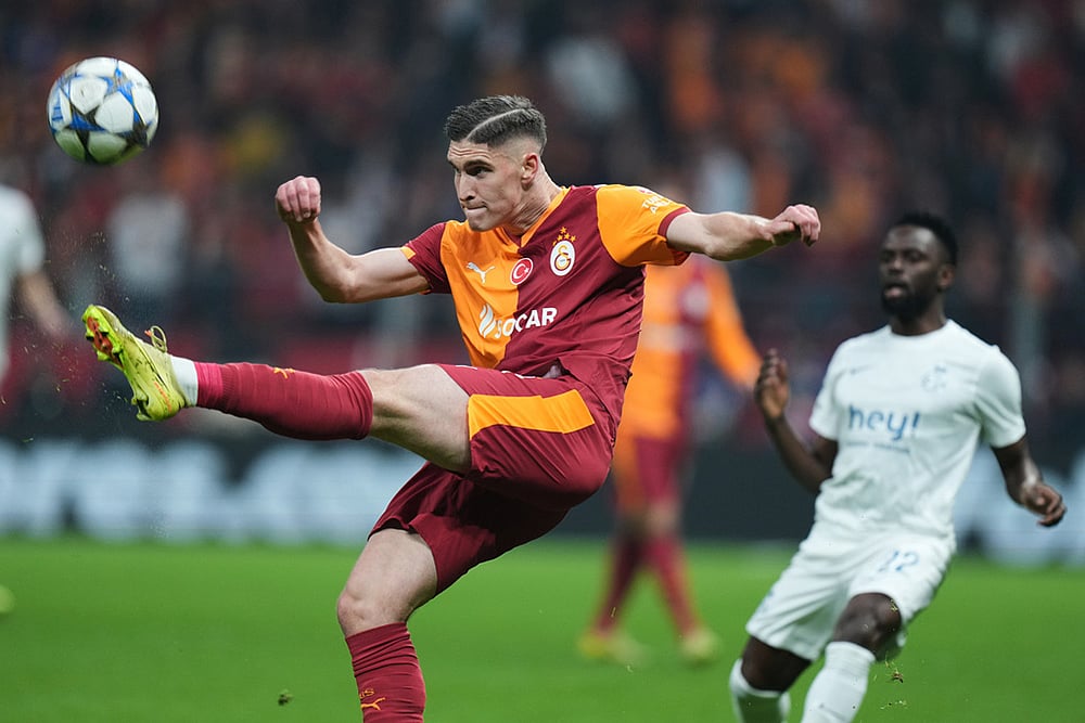 Galatasaray Vs Union Saint-Gilloise UCL 2025-26 match-Roland Sallai