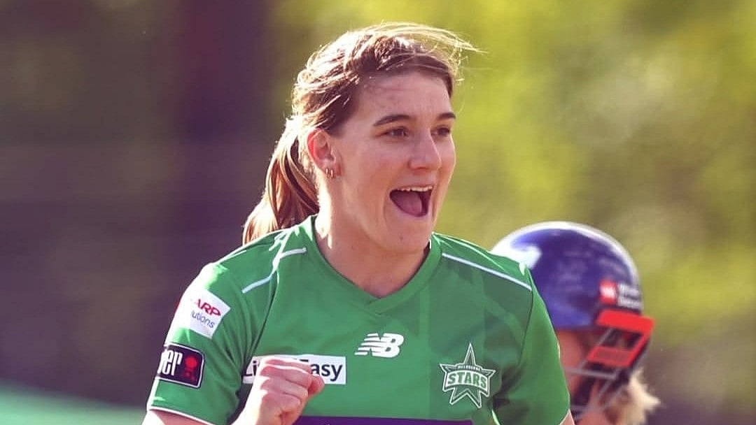 X/WBBL : Melbourne Stars Captain Annabel Sutherland During the match against Hobart Hurricanes