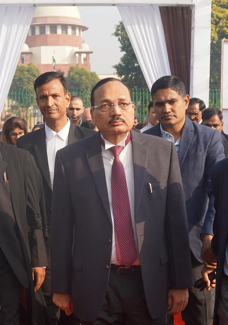 Chief Justice of India Surya Kant during Constitution Day celebrations at the Supreme Court premises, in New Delhi, Wednesday, Nov. 26, 2025. - PTI