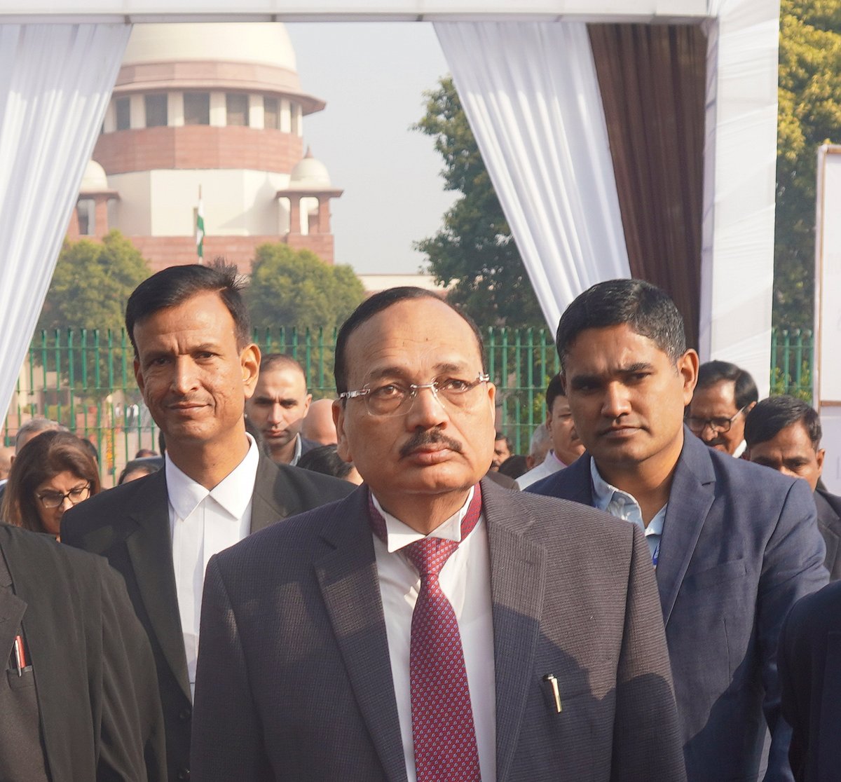 PTI : Chief Justice of India Surya Kant during Constitution Day celebrations at the Supreme Court premises, in New Delhi, Wednesday, Nov. 26, 2025.
