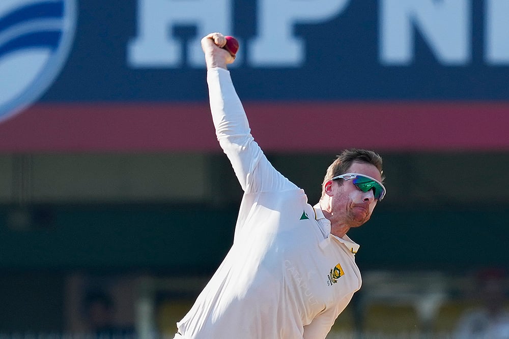 IND vs SA 2nd test day 5 photos from Guwahati-Simon Harmer