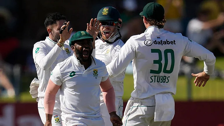 RSA Vs SL, 2nd Test: - | Photo: AP/Themba Hadebe