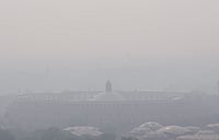 Delhi’s Toxic Air Quality Comes Up During SIR Hearing In Supreme Court PTI : New Delhi: Samvidhan Sadan engulfed in a layer of smog