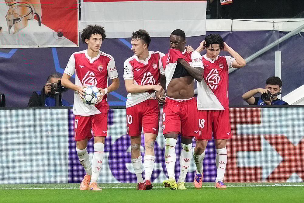 Pafos Vs Monaco UCL 2025-26 photo-Folarin Balogun