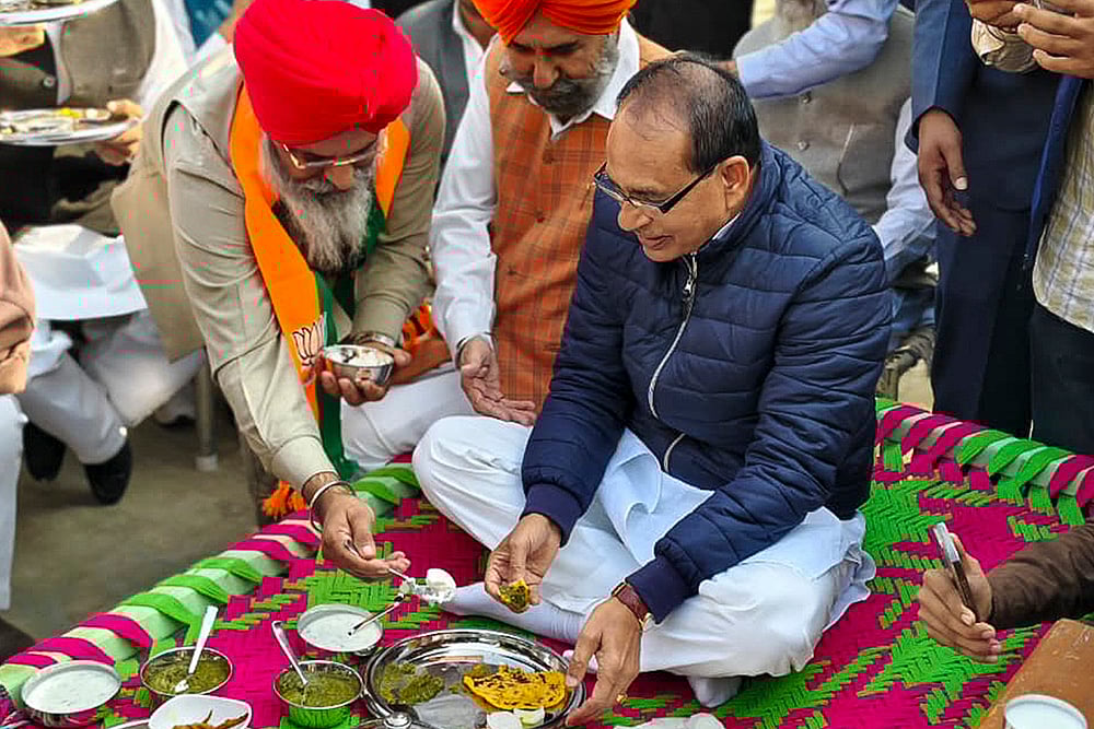 Shivraj Singh Chouhan in Punjabs Moga