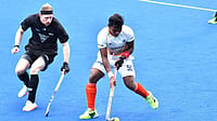 Hockey India : Action from the Sultan Azlan Shah Cup hockey match between India and New Zealand.