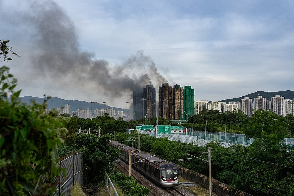 Hong Kong high-rise blaze in Tai Po-fire broke out at Wang Fuk Court