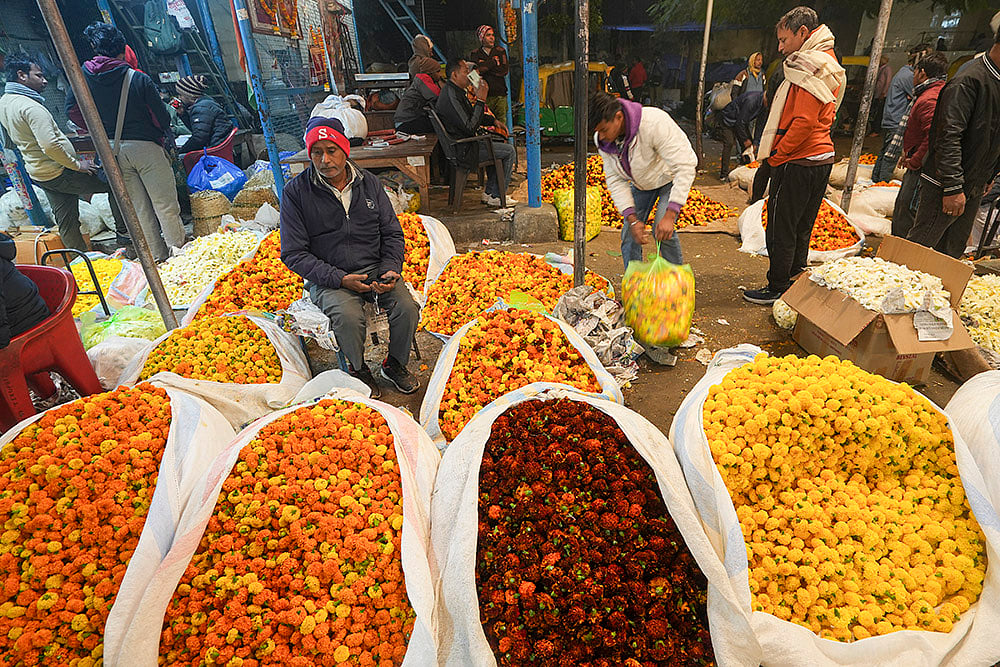 Ghazipur flower market