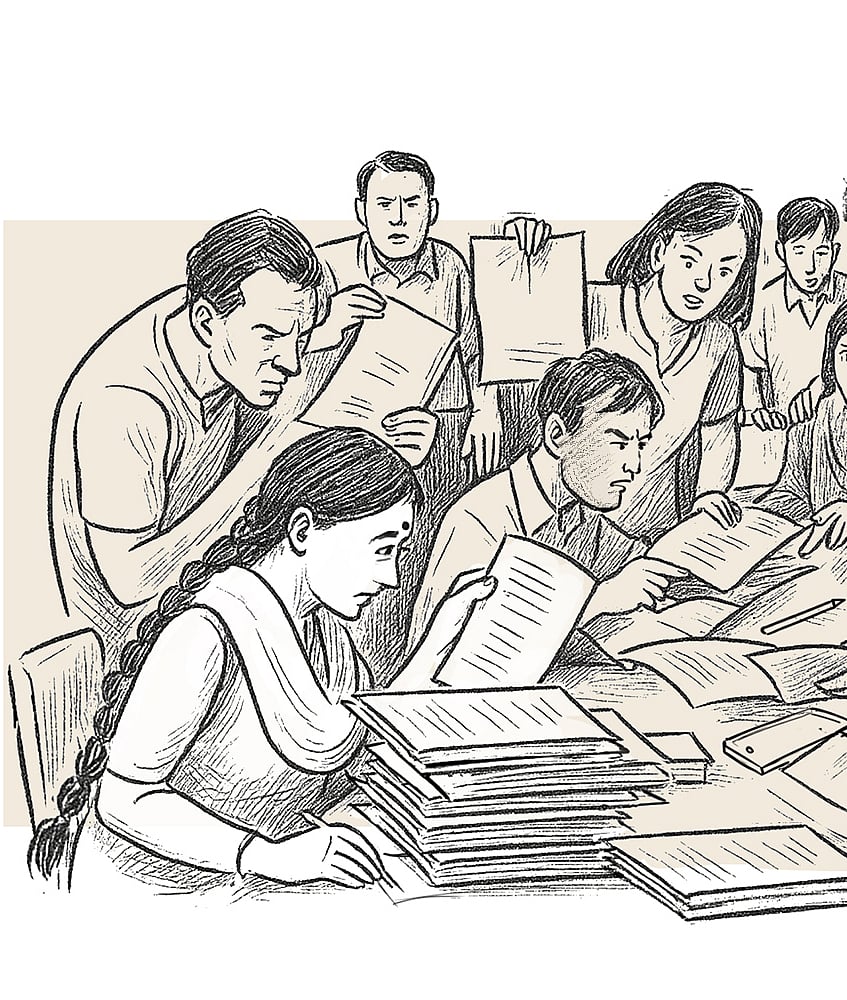 Saahil Bhatia : Representation of BLO Kusuma Working Under Intense Pressure