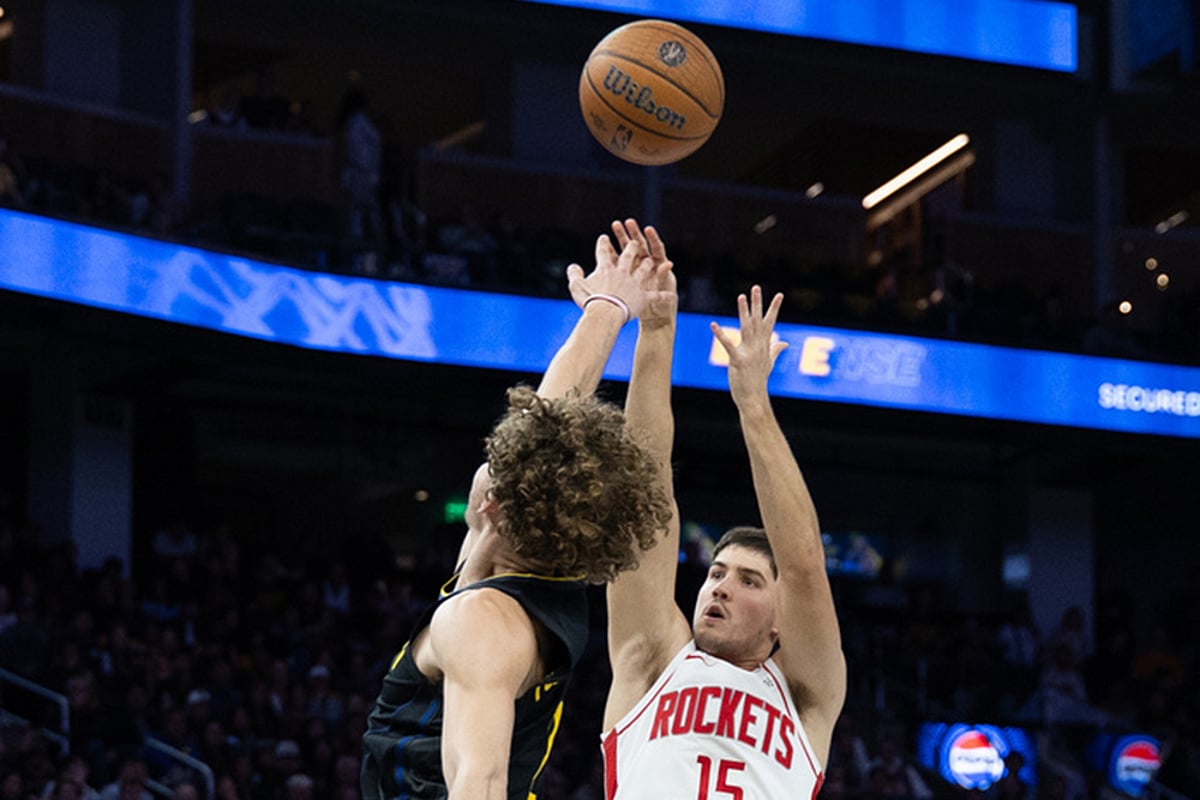 Nba Rockets Reed Golden State Warriors 100-104 Houston Rockets, NBA Cup 2025-26: Reed ...