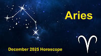 Aries December 2025 Horoscope: A Dynamic Month Shaping Growth, Challenges, And New Possibilities Aries Monthly Horoscope for December 2025