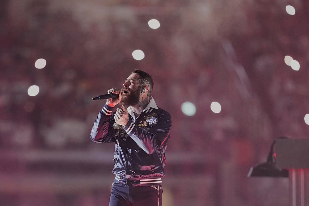 Kansas City Chiefs Vs Dallas Cowboys NFL game photo-Post Malone