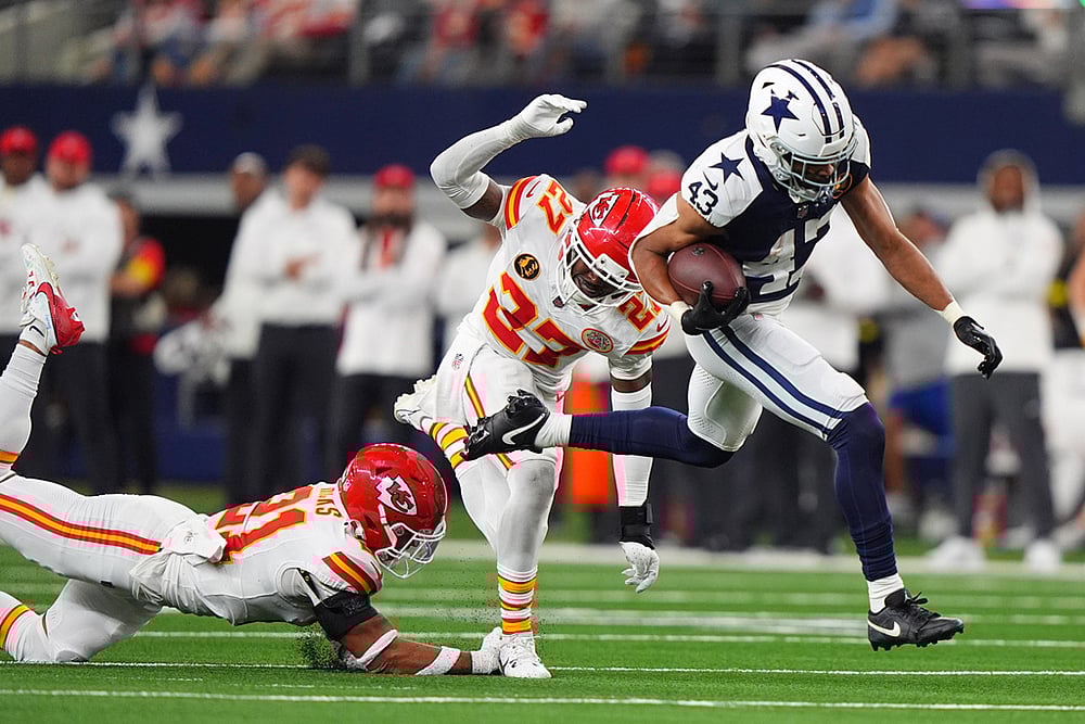 Kansas City Chiefs Vs Dallas Cowboys NFL game photo-Malik Davis