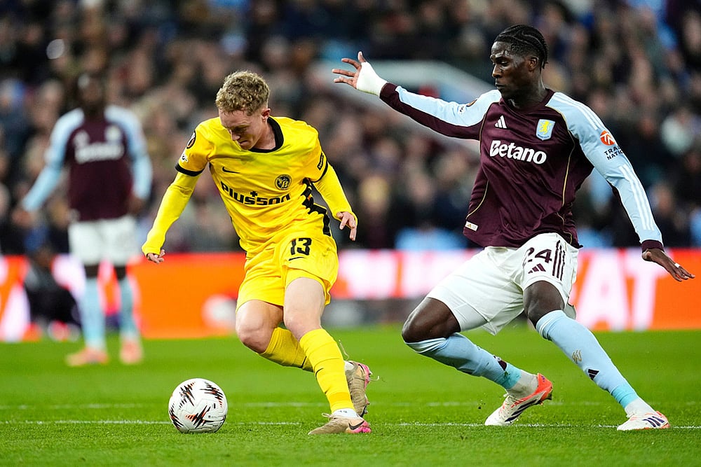 Aston Villa and Young Boys Europa League match-Amadou Onana