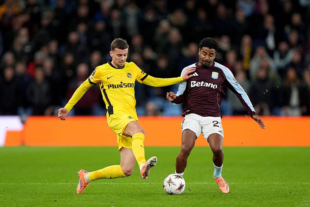 Aston Villa and Young Boys Europa League match-Darian Males