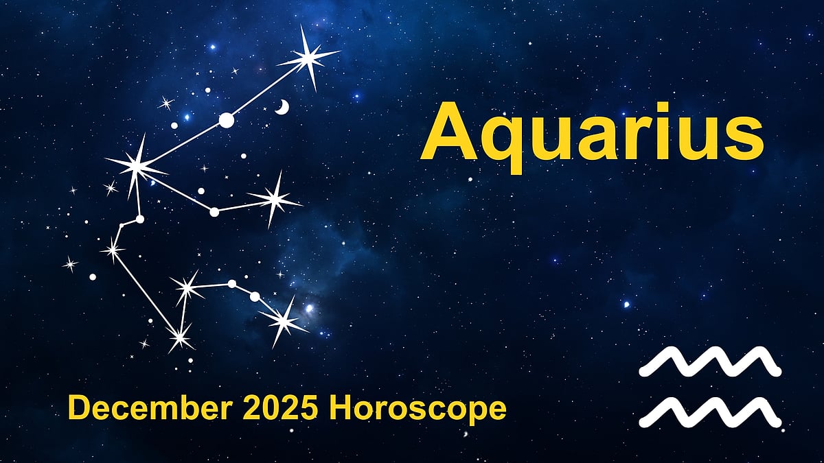 Aquarius Monthly Horoscope for December 2025 - null