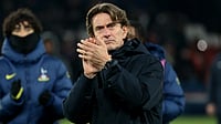 Tottenham Vs Fulham Preview, Premier League: Match Prediction, Players To Watch – All You Need To Know Tottenham Hotspur manager Thomas Frank applauds the fans during the UEFA Champions League match against PSG on November 27, 2025.