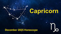 Capricorn Monthly Horoscope for December 2025