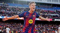 Barcelona midfielder Dani Olmo.