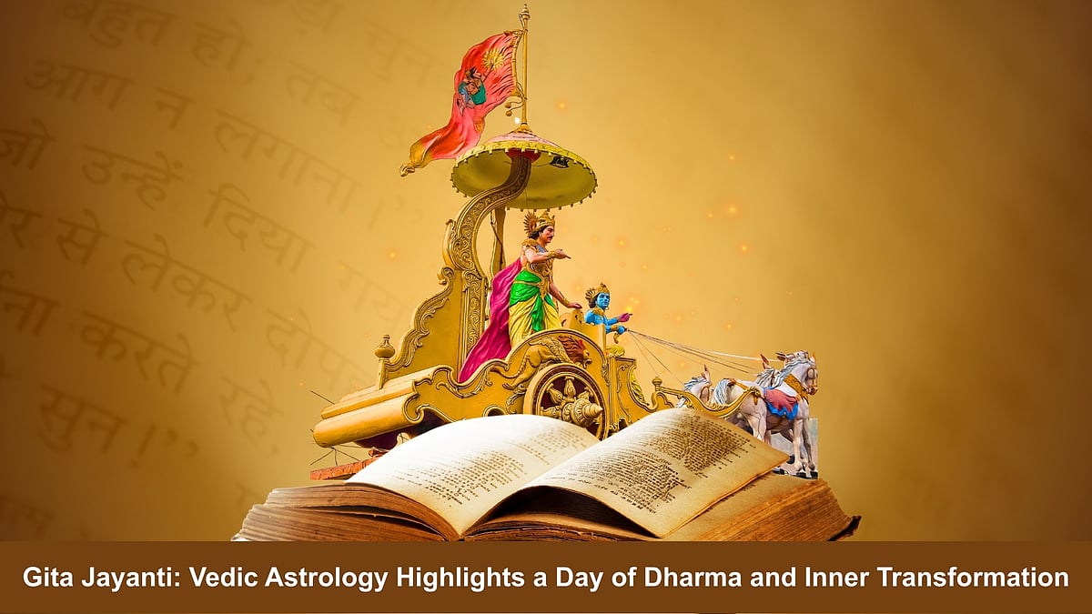Gita Jayanti: Vedic Astrology Highlights A Day Of Dharma And Inner Transformation - null