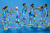 India 7-0 Chile, FIH Men's Junior WC 2025: Rosan Khujur, Dilraj Singh Score Brace In Thumping Win | Photo: PTI/R SenthilKumar : Chennai: Indian players celebrate after scoring a goal during the FIH Hockey Men's Junior World Cup 2025 match against Chile, at Mayor Radhakrishnan Hockey Stadium, in Chennai, Tamil Nadu.