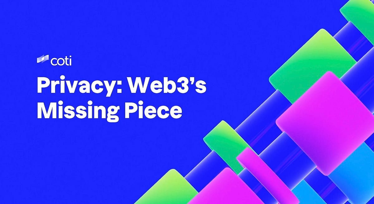 Coti promo banner with logo