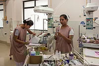 imago : Nurses in a hospital in Raxaul, Bihar
Representational image 