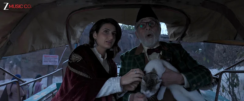 A still from ’Gustaakh Ishq’ (2025)