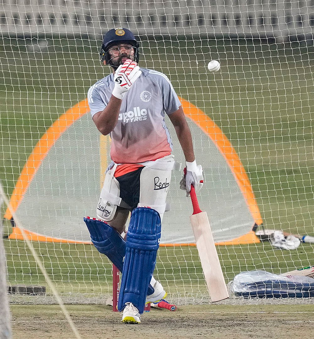 IND vs SA 1st ODI-training session-Rohit Sharma