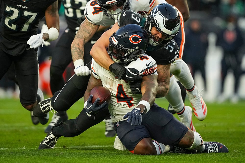 Philadelphia Eagles Vs Chicago Bears NFL match-Zack Baun