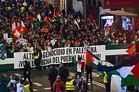 Tens Of Thousands Rally Across Europe Demanding Justice Over Gaza War IMAGO / ZUMA Press Wire : A demonstration held on 29 November in Madrid, Spain, marking 78 years since the partition of Palestine.