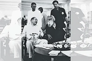 A Meeting of Minds: B.R. Ambdekar with Periyar at the Buddhist conference in Yangon in 1954