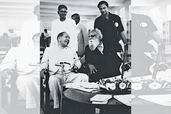 A Meeting of Minds: B.R. Ambdekar with Periyar at the Buddhist conference in Yangon in 1954