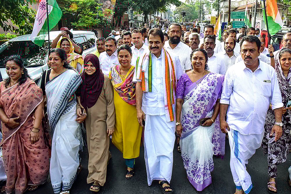 Kerala local body polls: Congress campaign